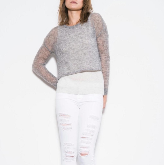 One Grey Day Cassie Layered Sweater - Picture 6 of 13